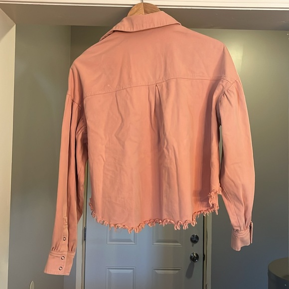 Pink Lily Button Up - Picture 2 of 2